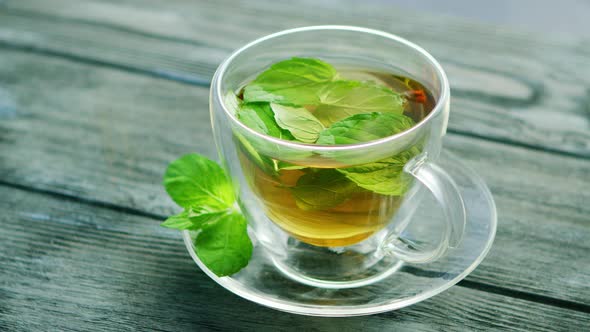 Cup of Tea with Mint