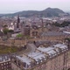 Drone View of the 11Th Century Castle Against the Backdrop of the Old Streets - VideoHive Item for Sale