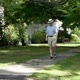 Senior man walking in neighborhood - VideoHive Item for Sale