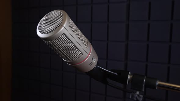 Vocal Microphone In The Studio 2