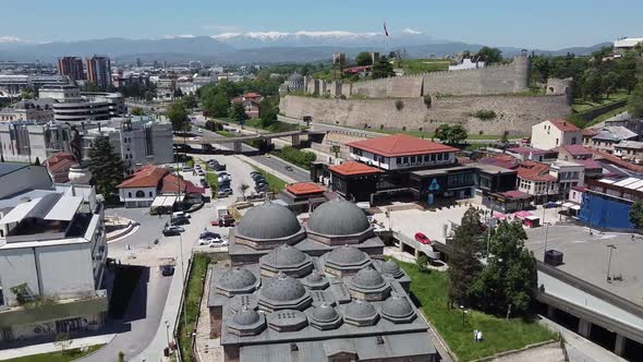Skopje - towards The city fortress