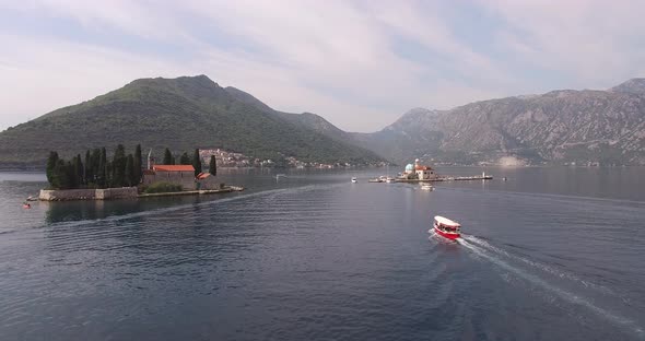 Boat Sails Past St