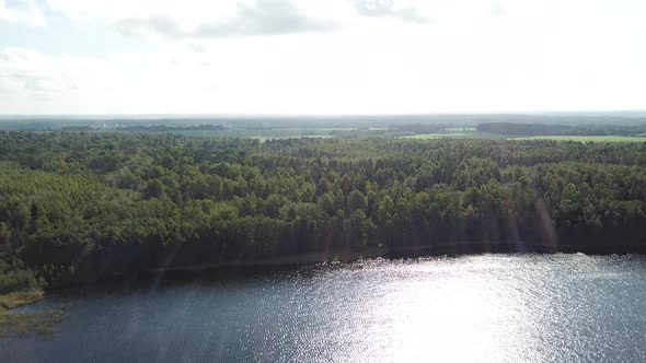 A Birds Eye View Of Krasnodvorskoye Lake 07