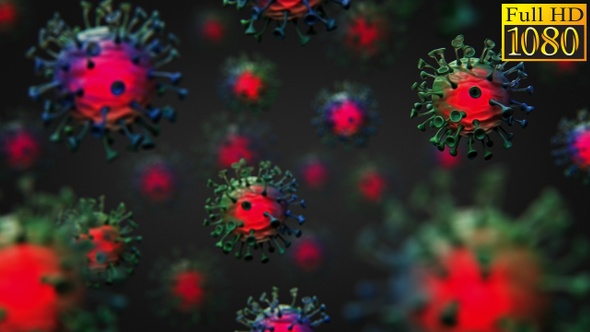 Virus Medicine Background Loops Pack V4