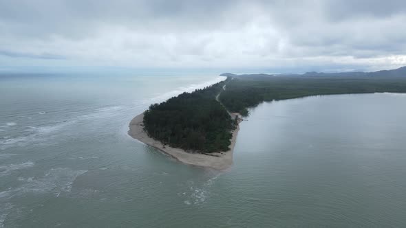 Prawn Fish Farm Aerial