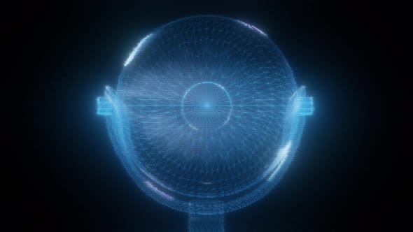 Web Camera Hologram Close Up 4k alt