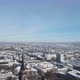 Kassel city in winter drone 4k - VideoHive Item for Sale
