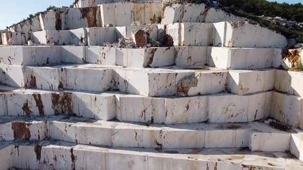 Marble Quarry Aerial View