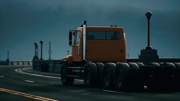 Big Lorry Truck on the Bridge alt