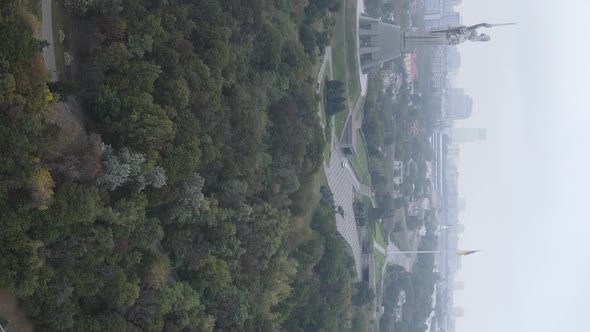 Motherland Monument in Kyiv Ukraine