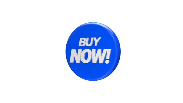 Blue Buy Now Discount Sale Badge 45 Percent Off