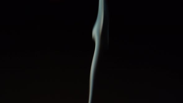 Aromatherapy Burning Incense Stick Closeup alt