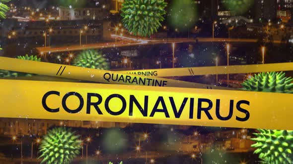 Coronavirus Covid19 concept animation