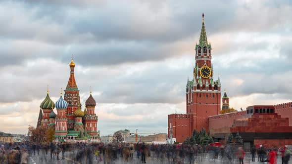 Hyperlapse of Red Square, Moscow