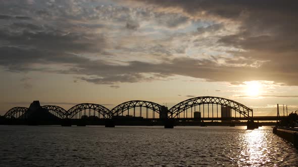 Time lapse from the Railway Bridge 