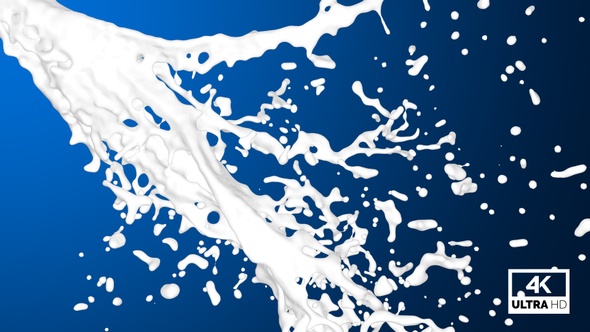 Milk Flowing With Splash alt