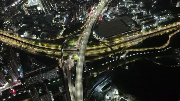 Aerial footage of landscape in shenzhen city, China,Hyperlapse