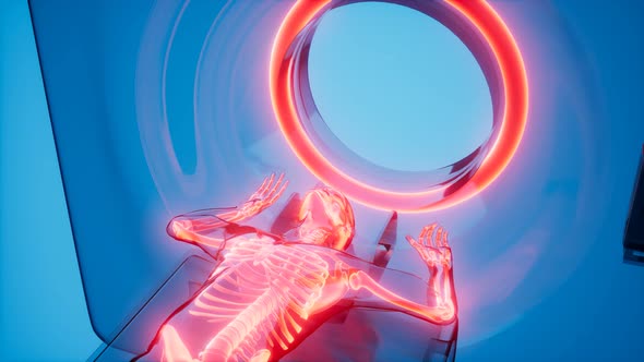 MRI Examination Medical Scan Footage alt