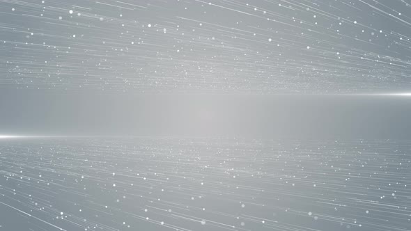 White Particles Background