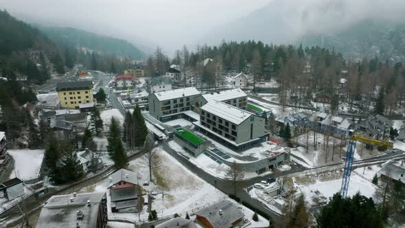 Beautiful Hotel in the Middle of the Alpine Mountains