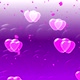 Heart with Petals animated background - VideoHive Item for Sale