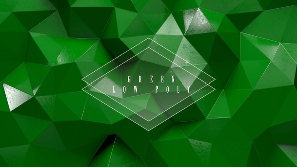 Green Low Poly