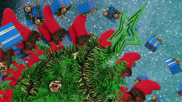 Christmas Background Animation