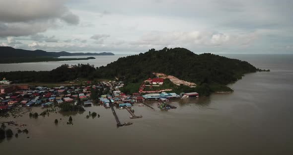 The Beaches at the most southern part of Borneo Island