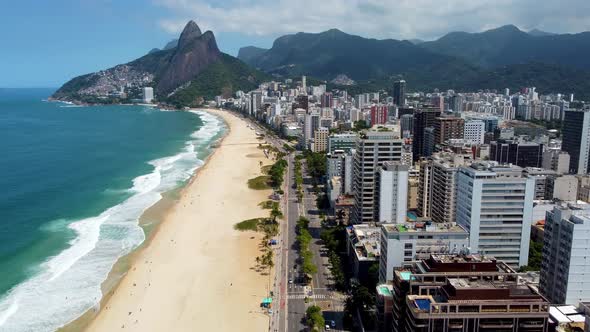Rio de Janeiro Brazil. International travel destination of brazilian coast city.