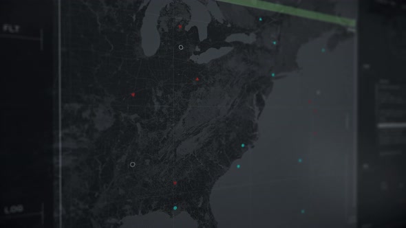 Tracking Secret Mission Target In Airplane Tracking Satellite Scan Network alt