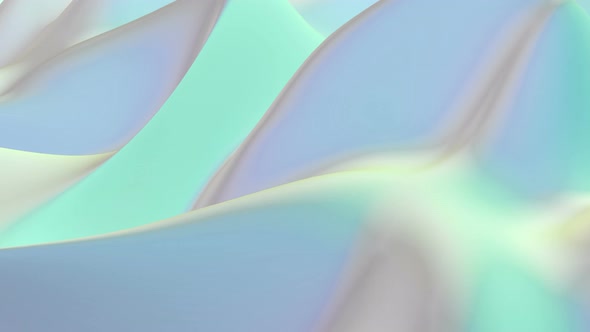 Hipster Color Wave Liquid Holographic Background Minimal Motion 3d Art Able to Loop Seamless alt