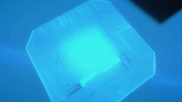 Server with Digital Technology Hitech Concept alt