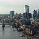 Tower Bridge and financial district skyscrapers - VideoHive Item for Sale