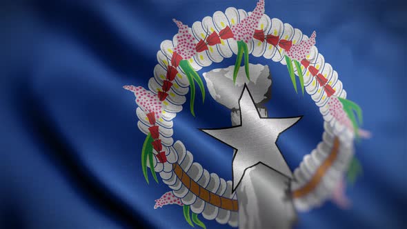 Northern Mariana Islands Flag Angle