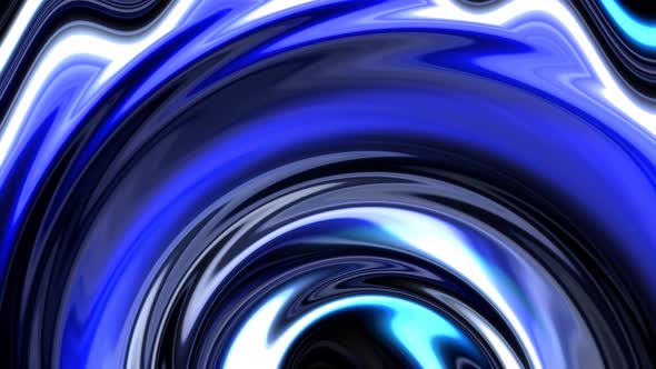 Abstract Blue Fantasy Glow Background