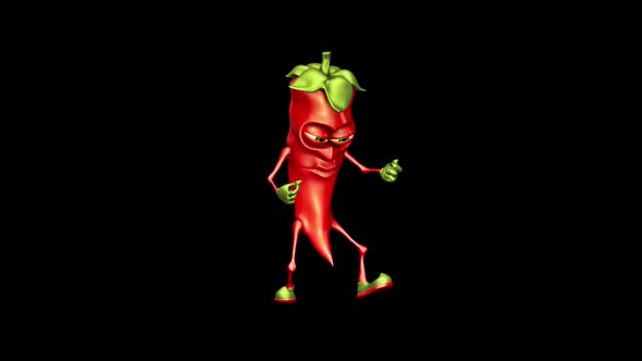 Bitter Pepper  Looped Dance with Alpha Channel and Shadow alt
