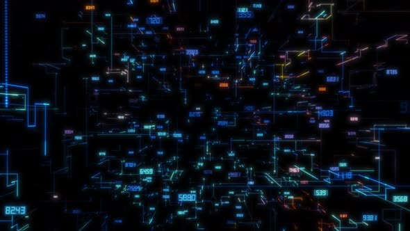 Flying Luminous Elements Counting Numbers alt