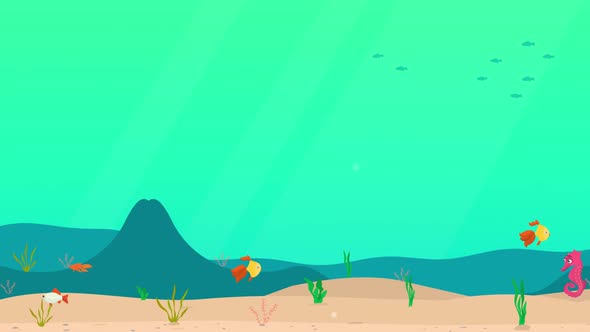 Cartoon Underwater Background