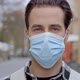 Man with protective face mask - VideoHive Item for Sale