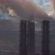 large amount of smoke and soot is emitted from the factory pipes of the metallurgical plant - VideoHive Item for Sale
