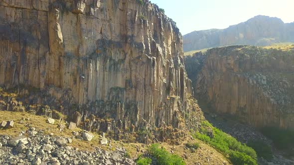 I camped near this rock , during the night, I took a photo of the sky, and during the day I took a p