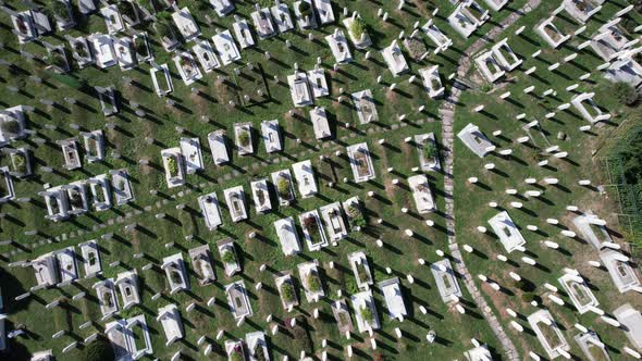 Islamic Cemetery in Sarajevo