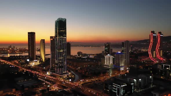 Izmir skyline