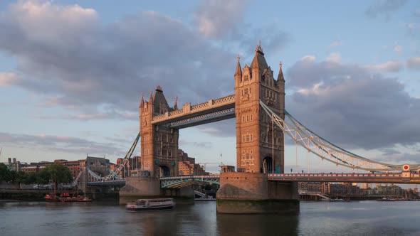 tower bridge london night city urban river thames transport