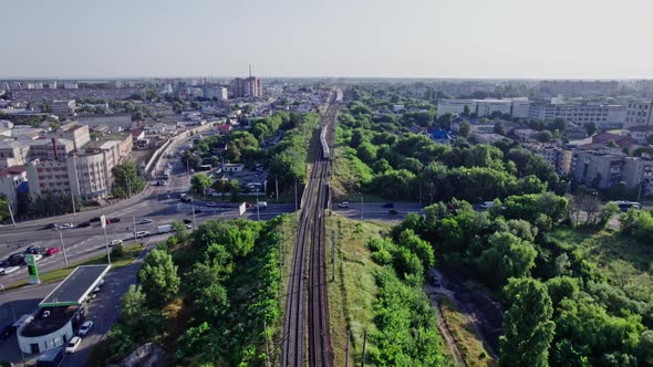 Junction Intersection for Railway and Car Road