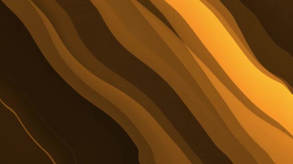 Golden Cartoon Background