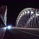 Vimy Memorial Bridge Ottawa Night Low Angle - VideoHive Item for Sale