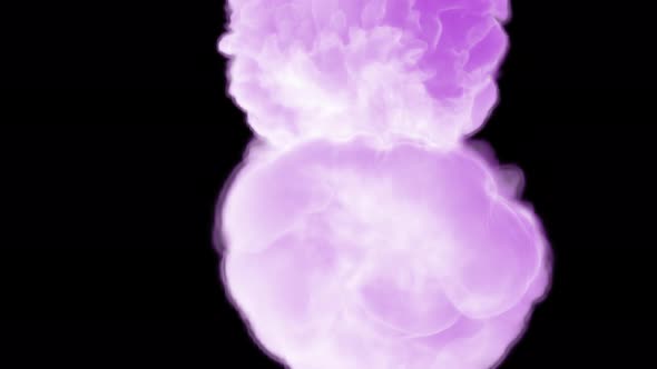 Extreame Soft Pink Smoke Explosion 4K