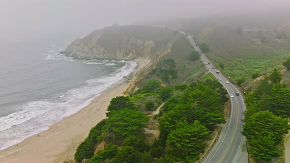 Montara State Beach in California