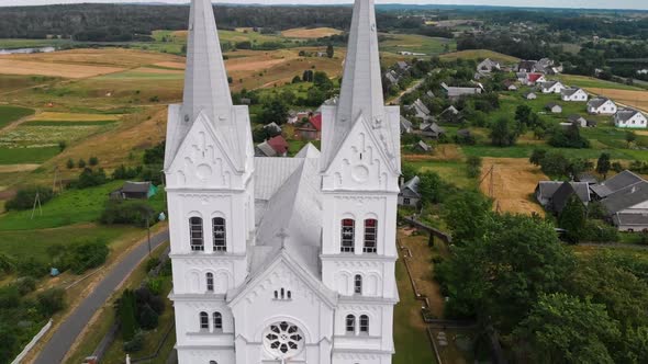 Church in Town Slobodka Braslav 